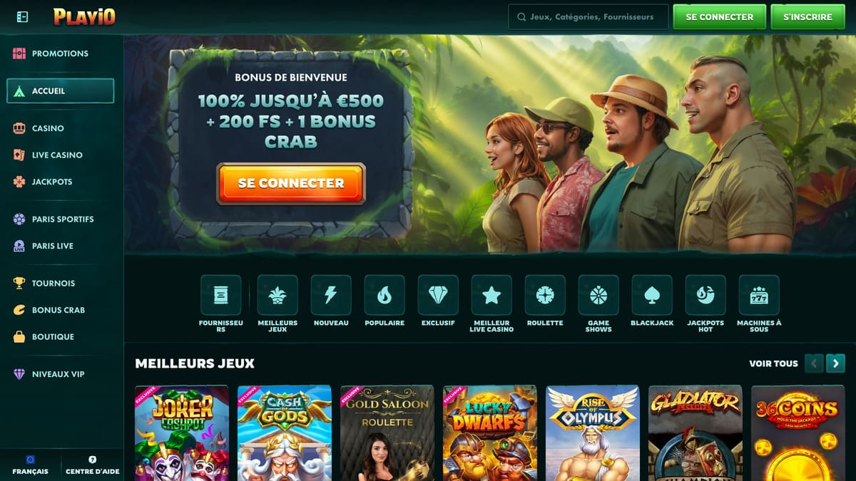 PlayIO casino