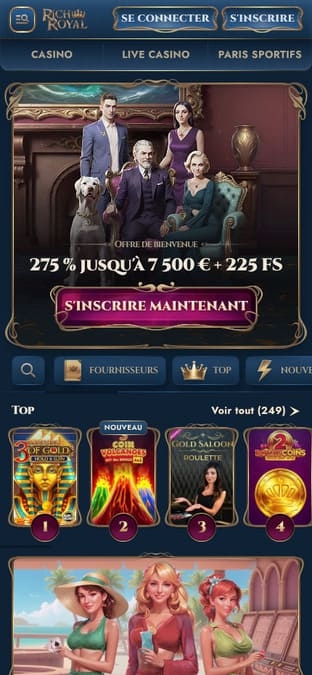 RichRoyal Casino Application