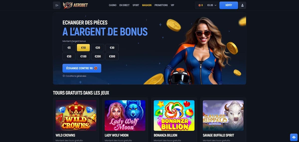 Boutique Aerobet Casino