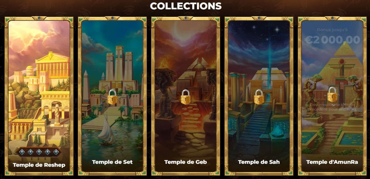 Collections AmunRa casino