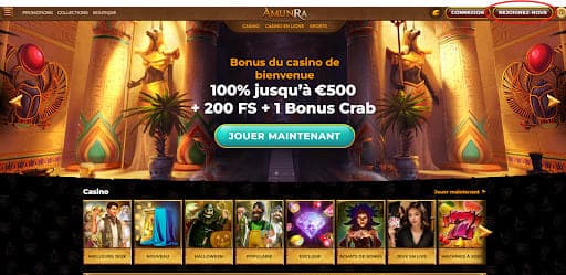 Homepage casino AmunRa