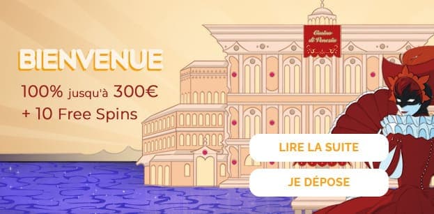 Bonus de bienvenue Arlequin casino