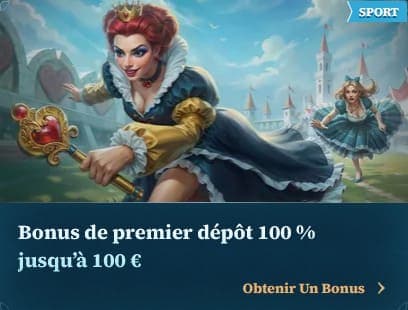 Bonus premier dépôt BetAlice Casino