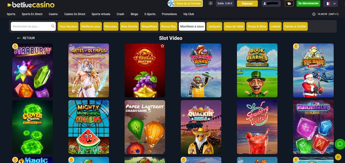 Machines à sous BetLive Casino