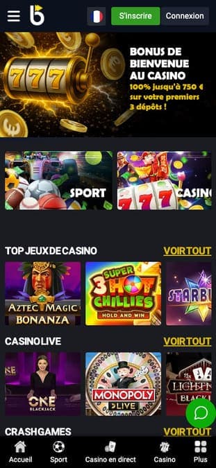 Betlive Casino Application
