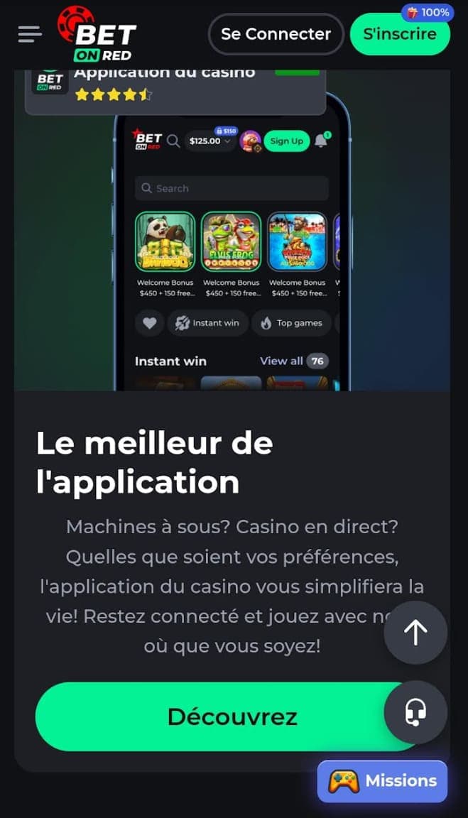 Télécharger application Betonred