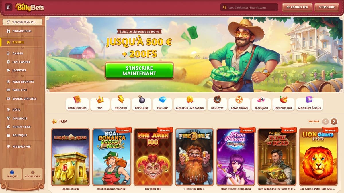 BillyBets Casino