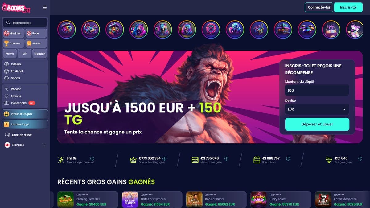 Boomsbet Casino