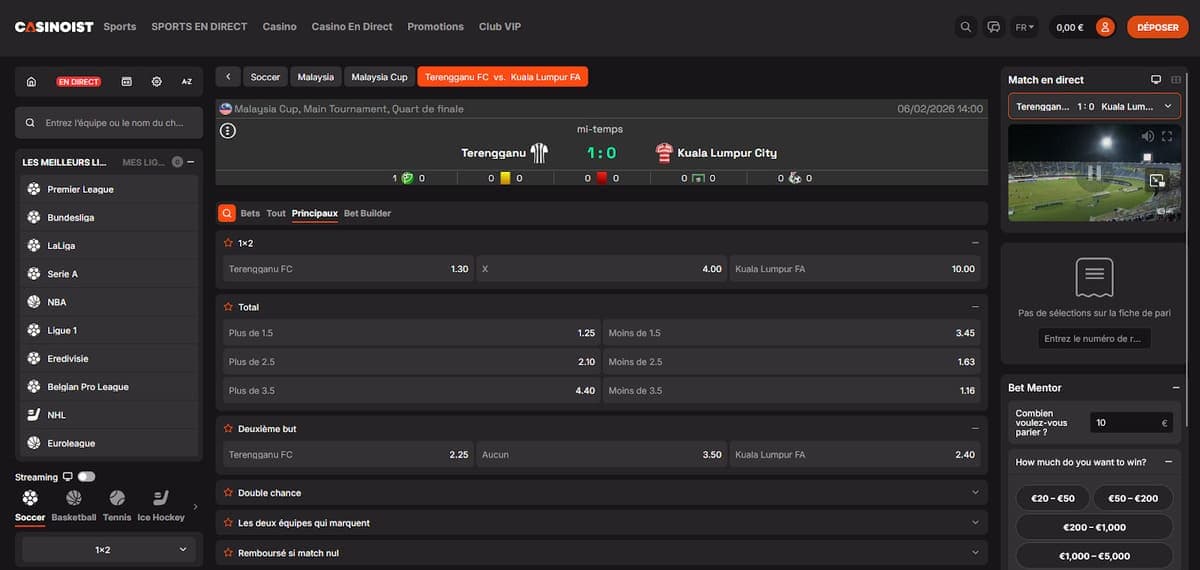 Paris en direct Casinoist Casino