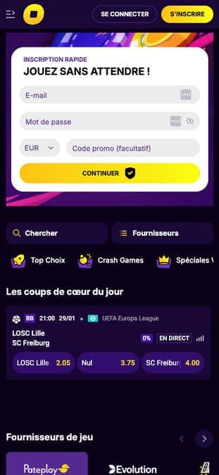 Casinoloots Casino Application