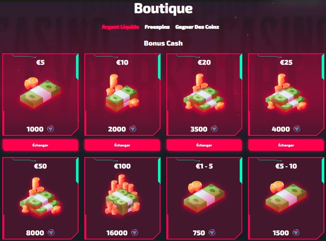 Boutique Casinozer