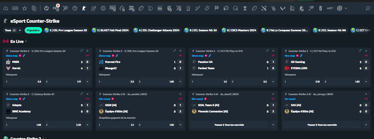 E-sports Casinozer
