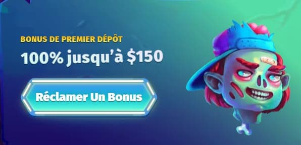 Bonus premier dépôt Casombie Casino