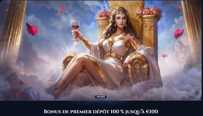 Bonus premier dépôt Cazeus