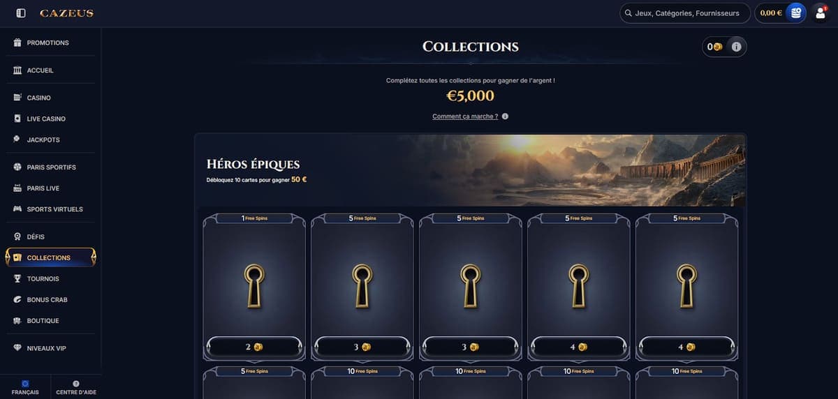 Collections Cazeus