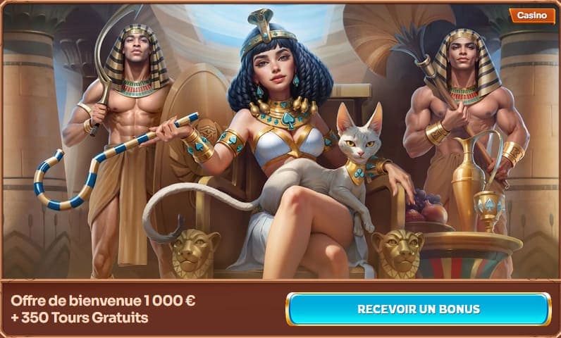 Bonus de bienvenue Cleobetra Casino