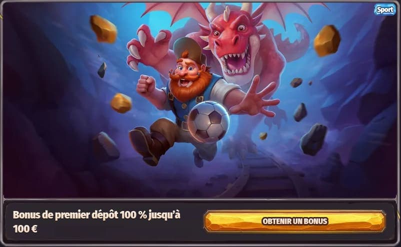 Bonus premier dépôt Dragonia Casino