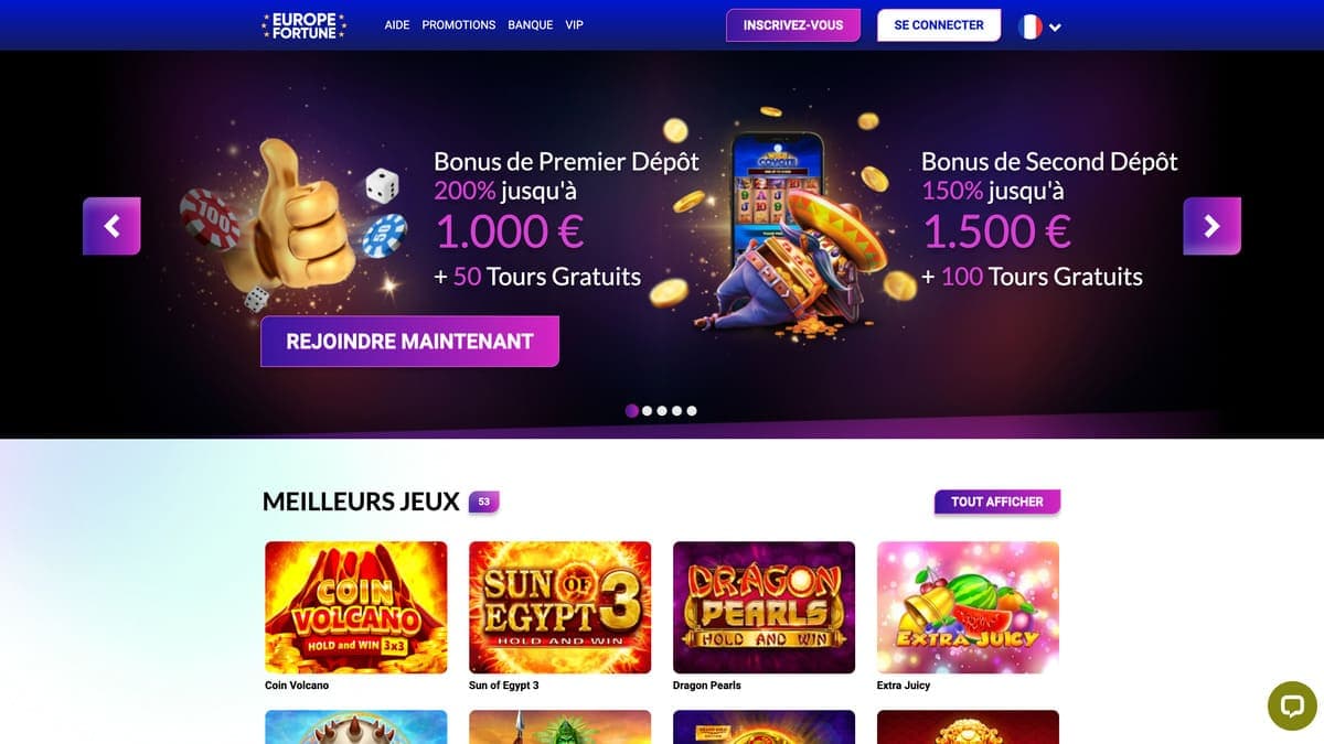 Europe Fortune Casino