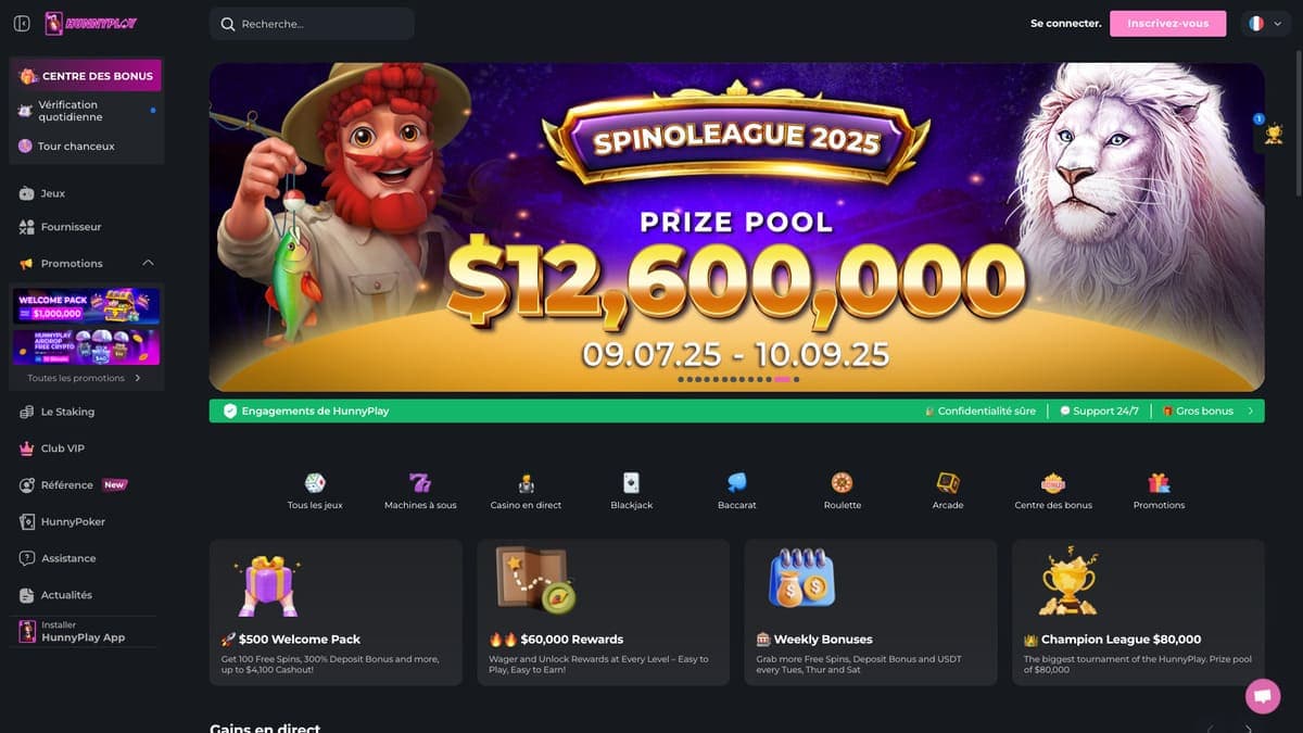 HunnyPlay casino