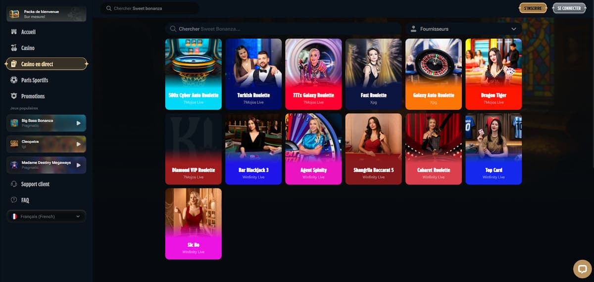 Live casino Kingdom Casino