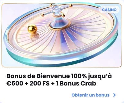 Bonus bienvenue CasinoLab