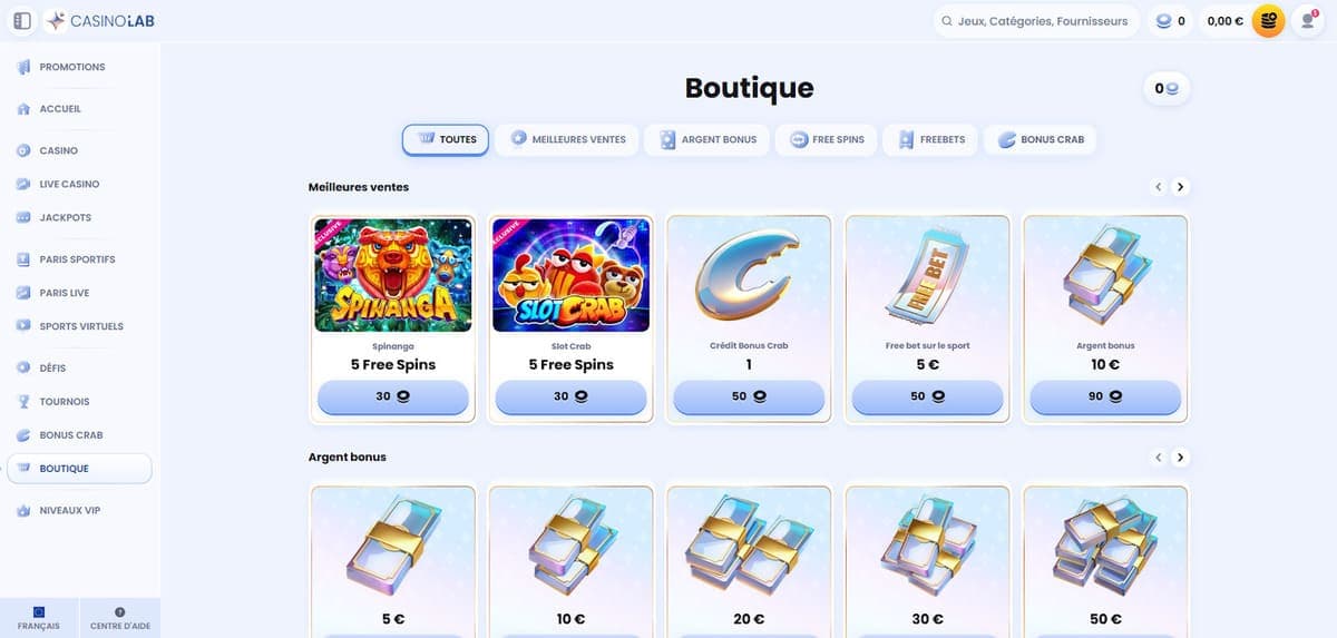 Boutique CasinoLab