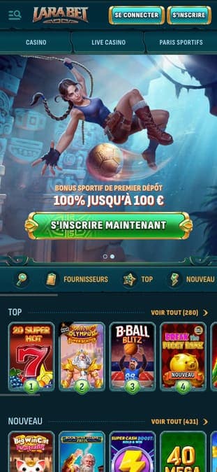 Larabet Casino Application
