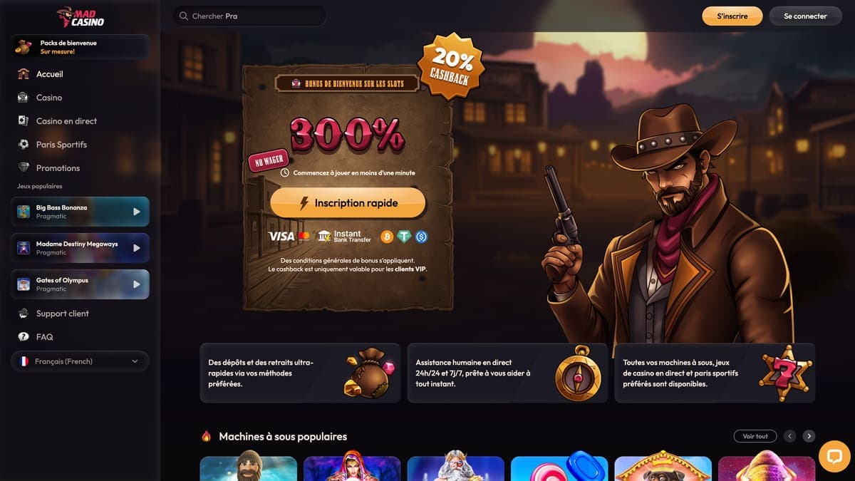 Mad casino