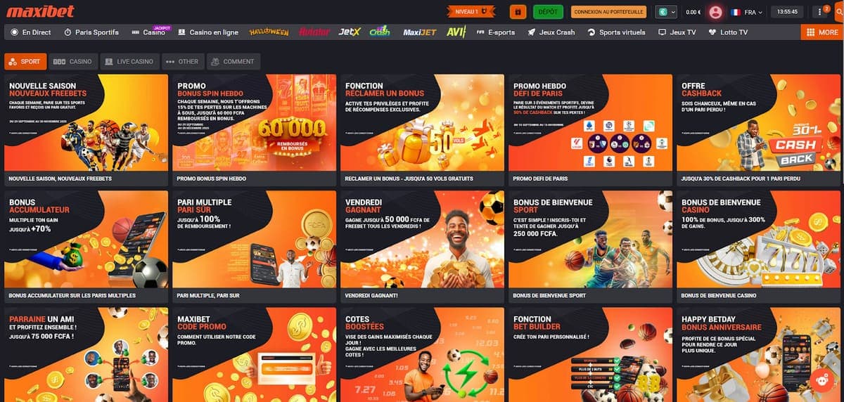 Promos Maxibet Casino