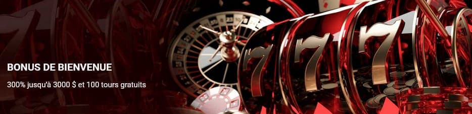 Bonus bienvenue Mega Win Casino