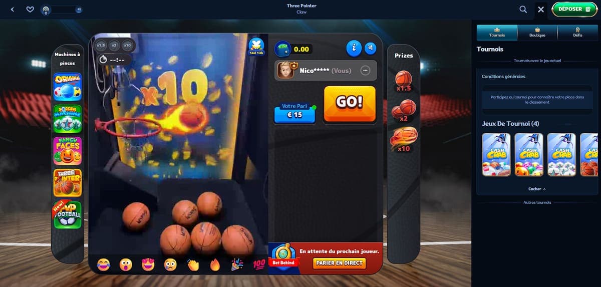 Bonus crab Millioner Casino