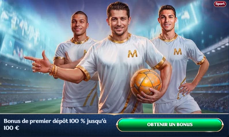 Bonus premier dépôt  Millioner Casino