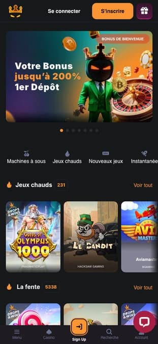 Minebit Casino Application