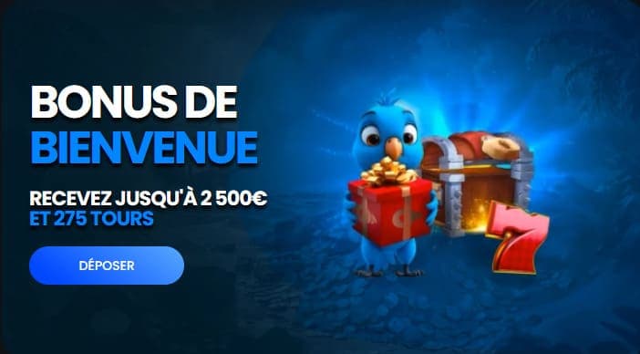 Bonus de bienvenue Monaco Jack Casino