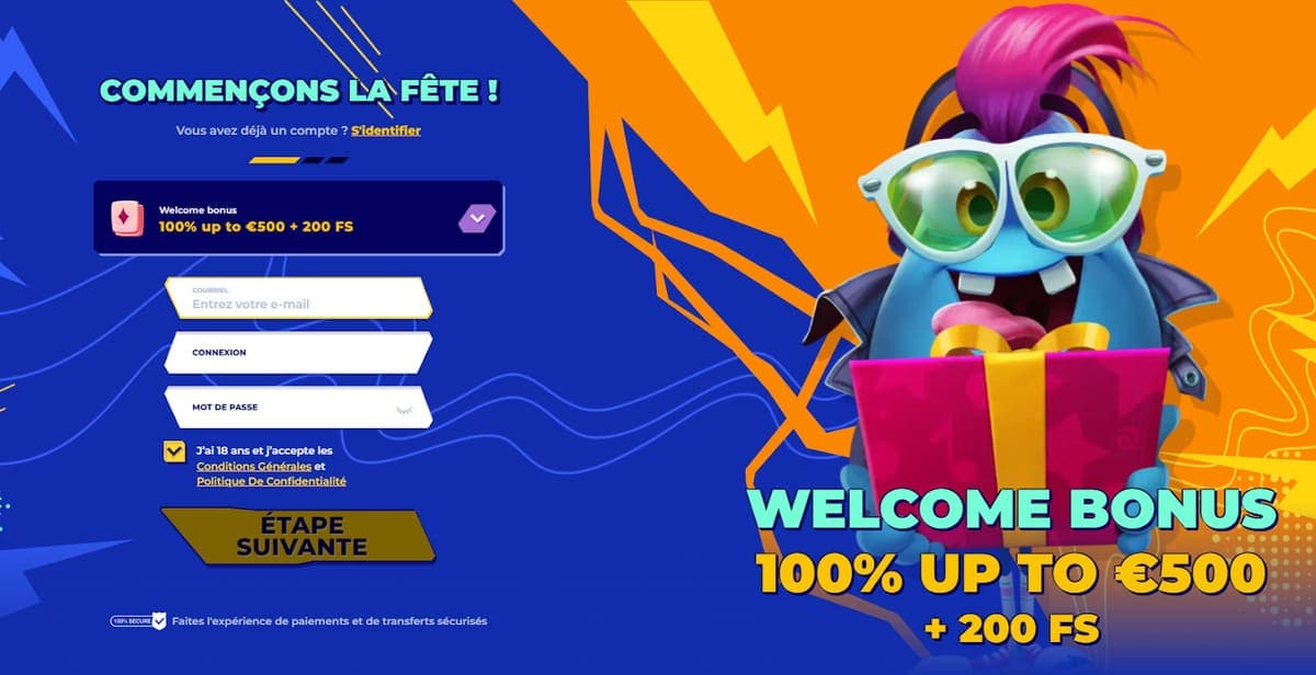 Inscription MrPacho casino