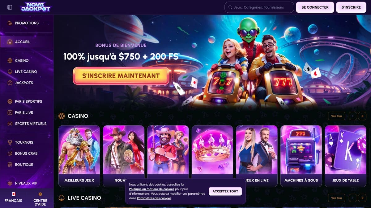 Novajackpot Casino