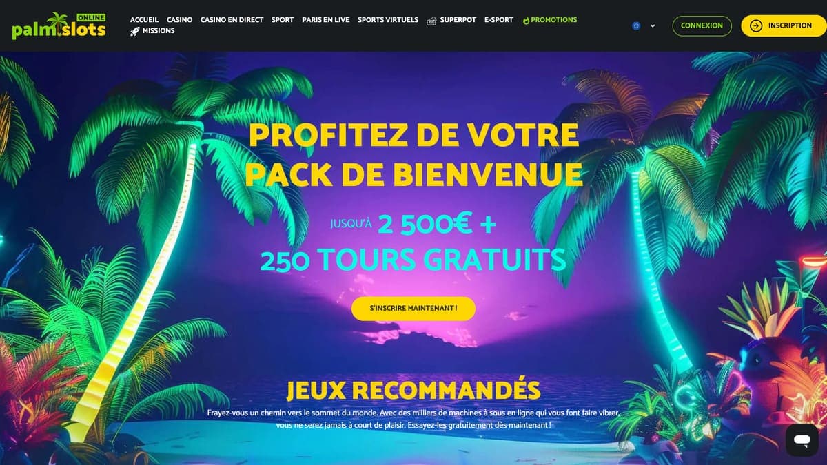 Palm slots Casino