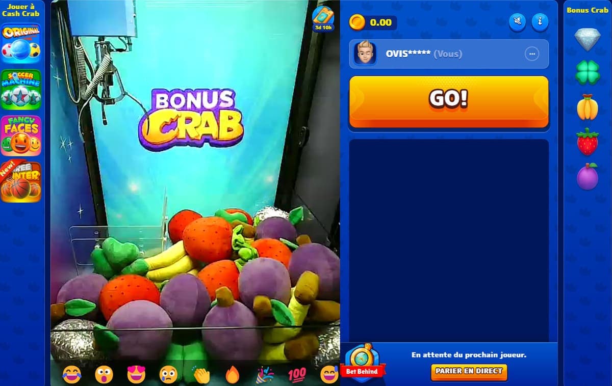 Bonus crab QuickWin