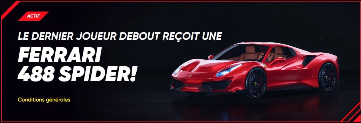 Tournoi Ferrari QuickWin