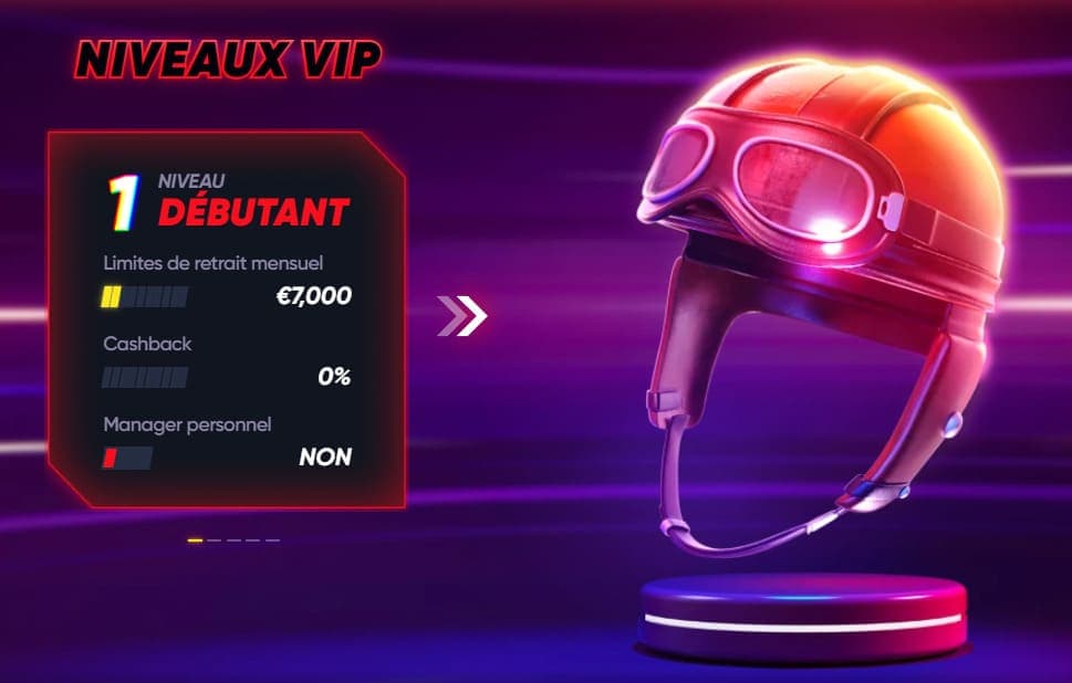 Niveau 1 VIP QuickWin casino