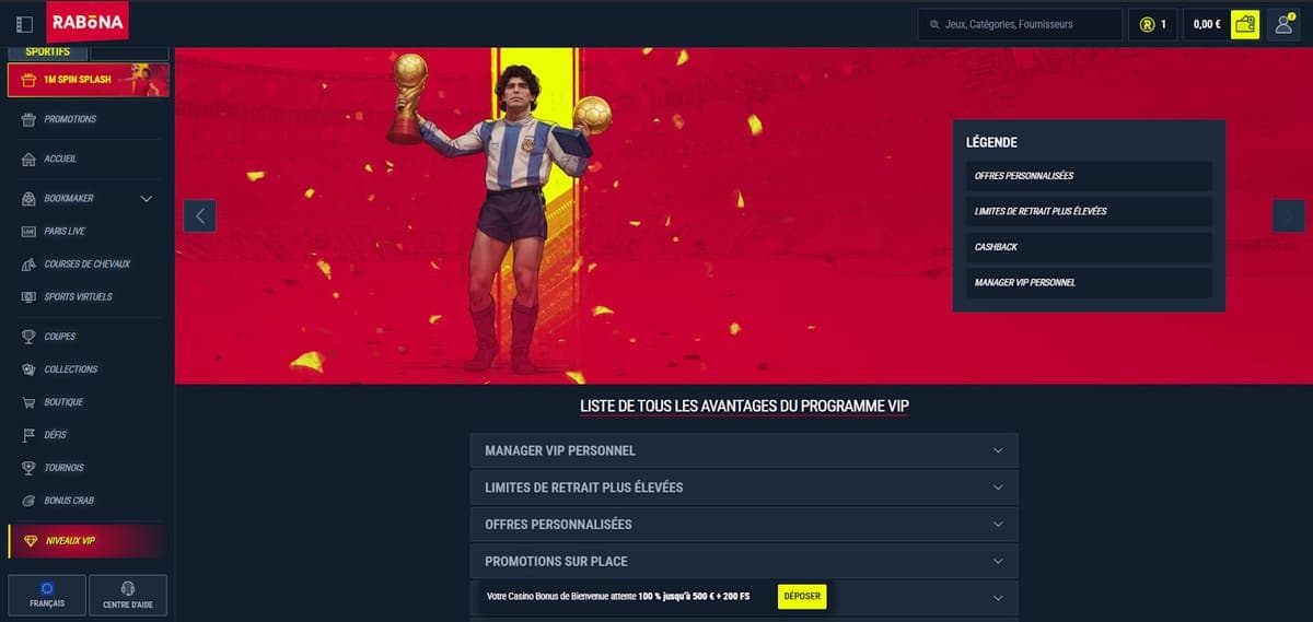 VIP Rabona Casino