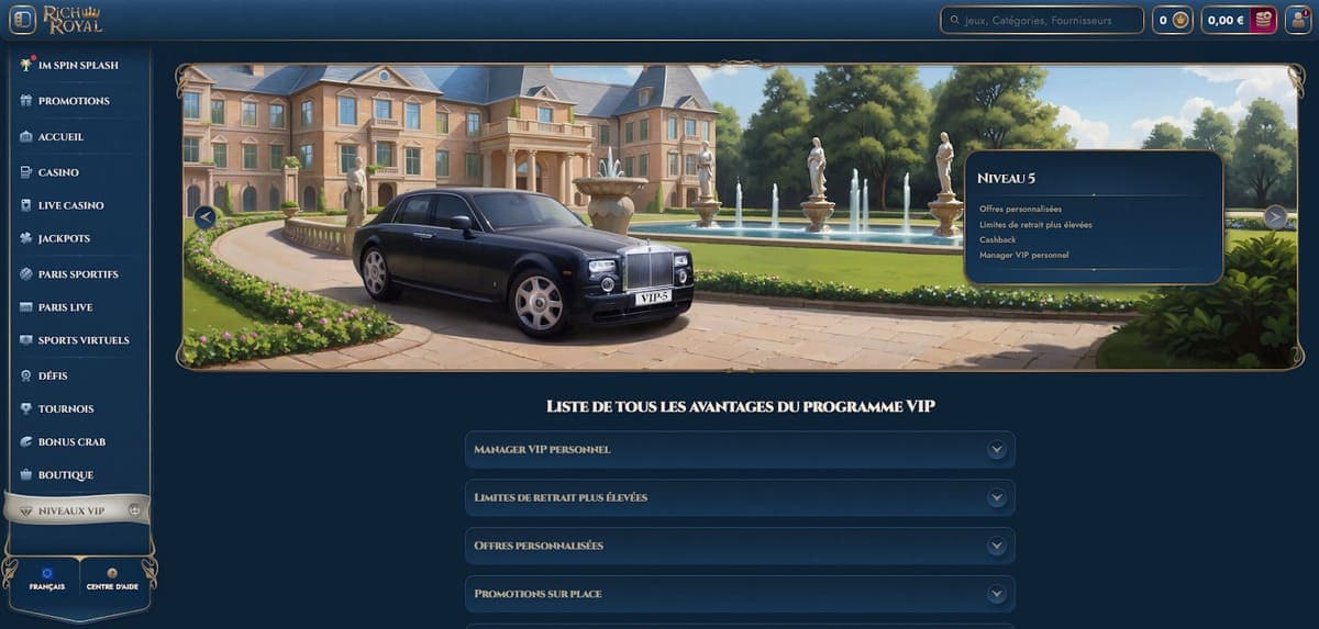 VIP RichRoyal Casino