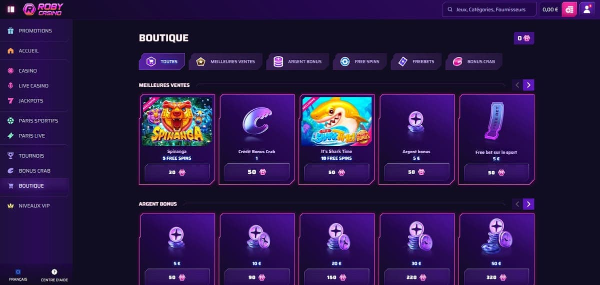 Boutique Roby Casino