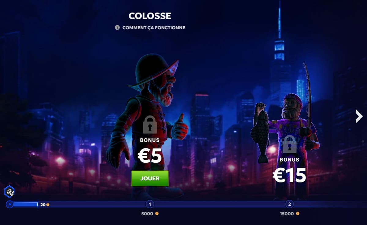 Colosse RTBet casino