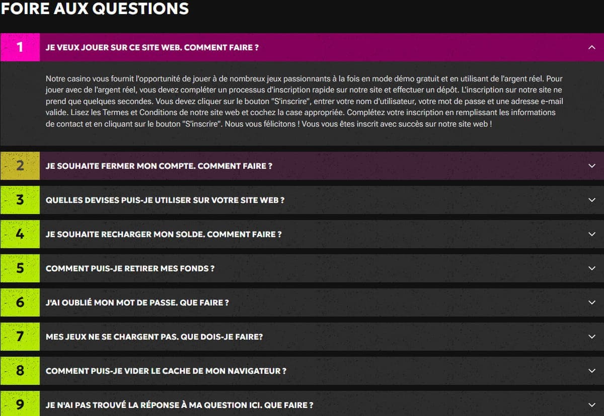 FAQ RTBet