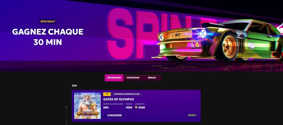 Spin rally RTBet