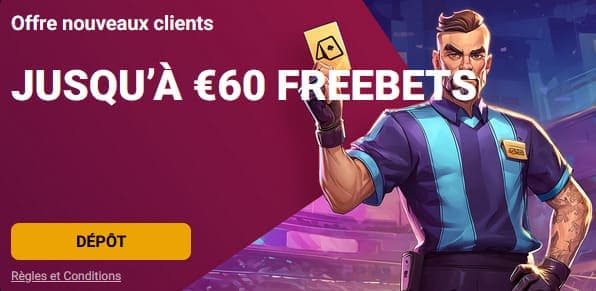 Bonus bienvenue sport SlotLair Casino