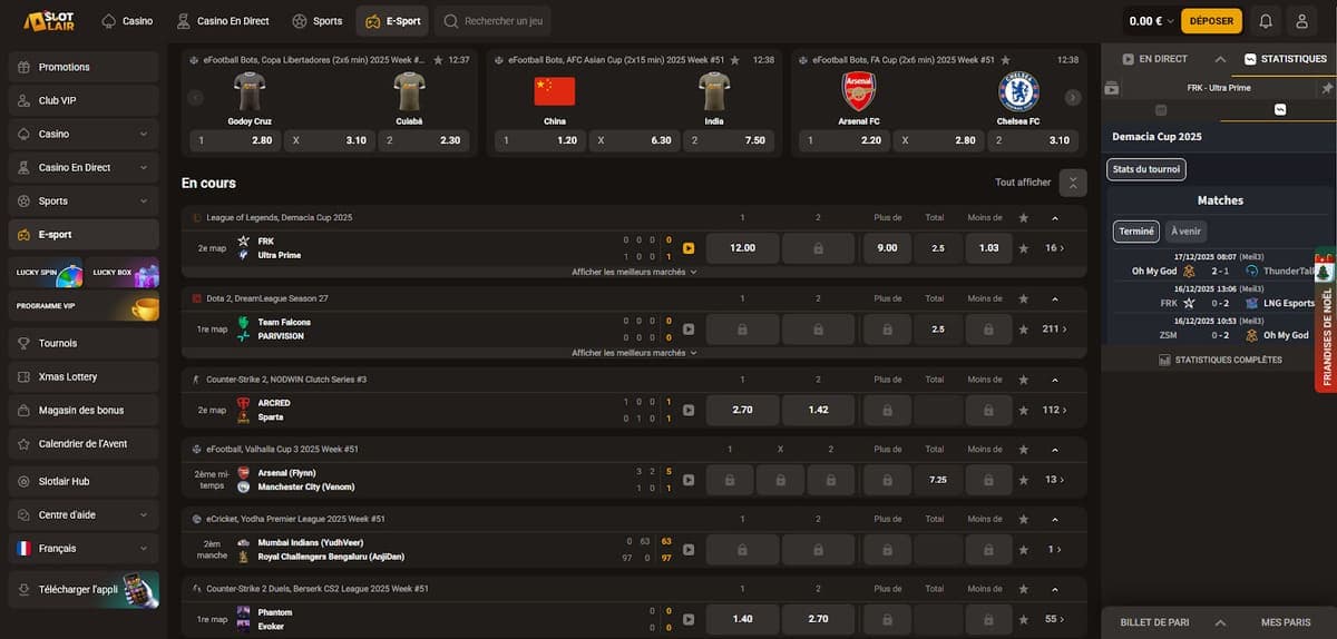 ESport SlotLair Casino