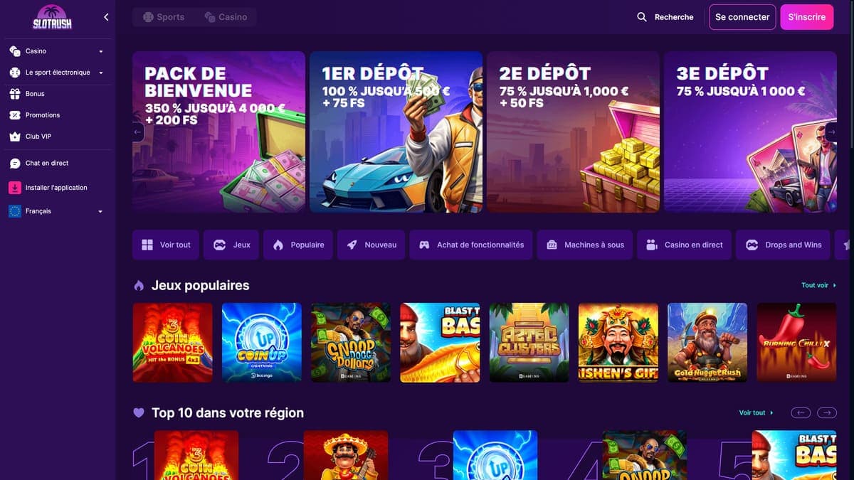 Slotrush casino