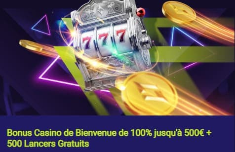 Bonus bienvenue Spin Platinum Casino